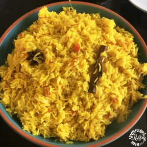 riz safrané : Recette de riz safrané