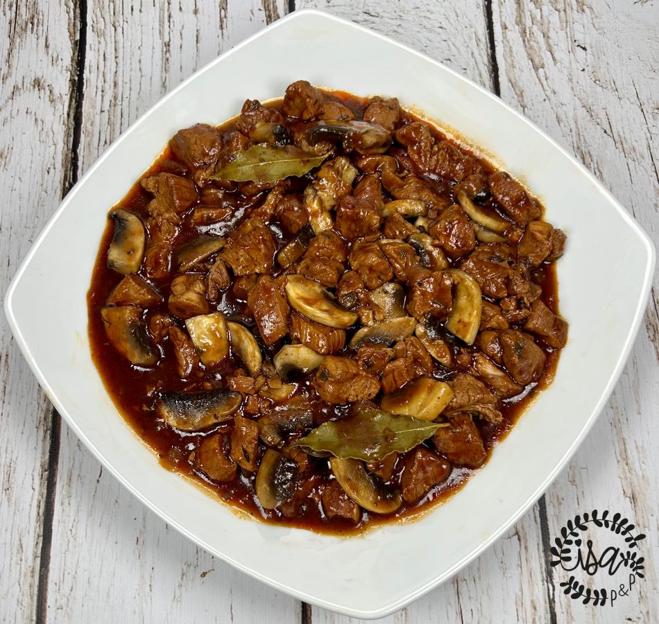 Sauté de veau Marengo